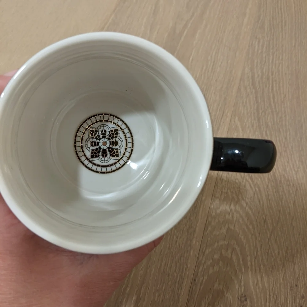 "P" Monogram Tile Mug - Picture 6 of 6